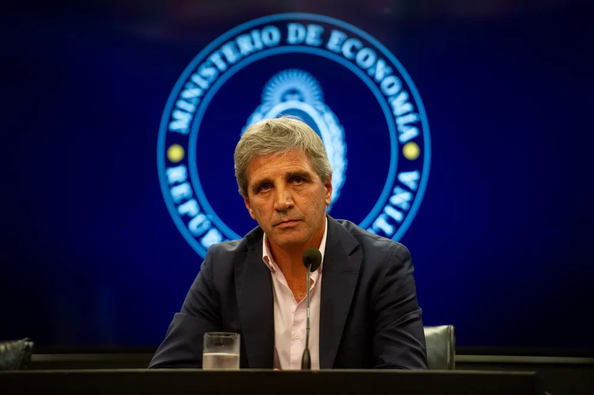 El ministro de Economía Luis Caputo. Foto: Gentileza.
