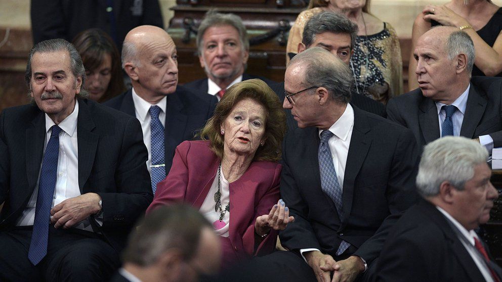 Los jueces de la Corte Juan Carlos Maqueda