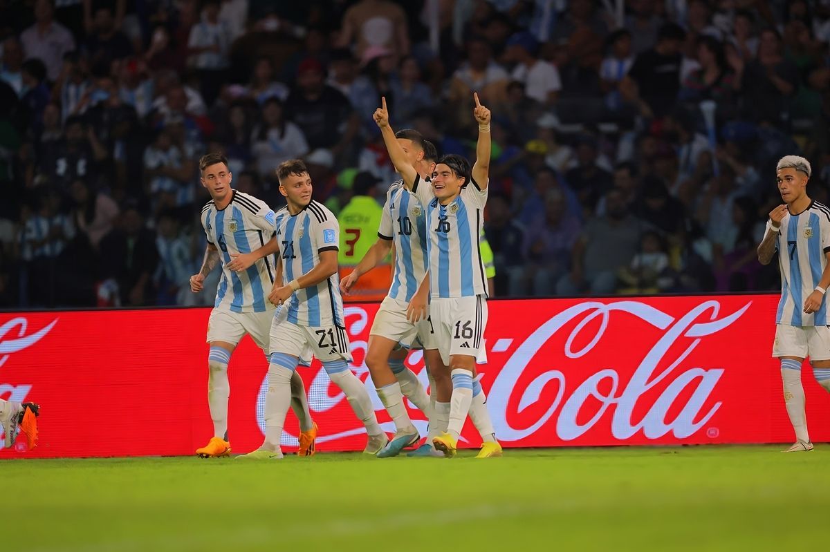 Argentina goleó a Guatemala y pasó a Octavos de Final del Mundial Sub-20
