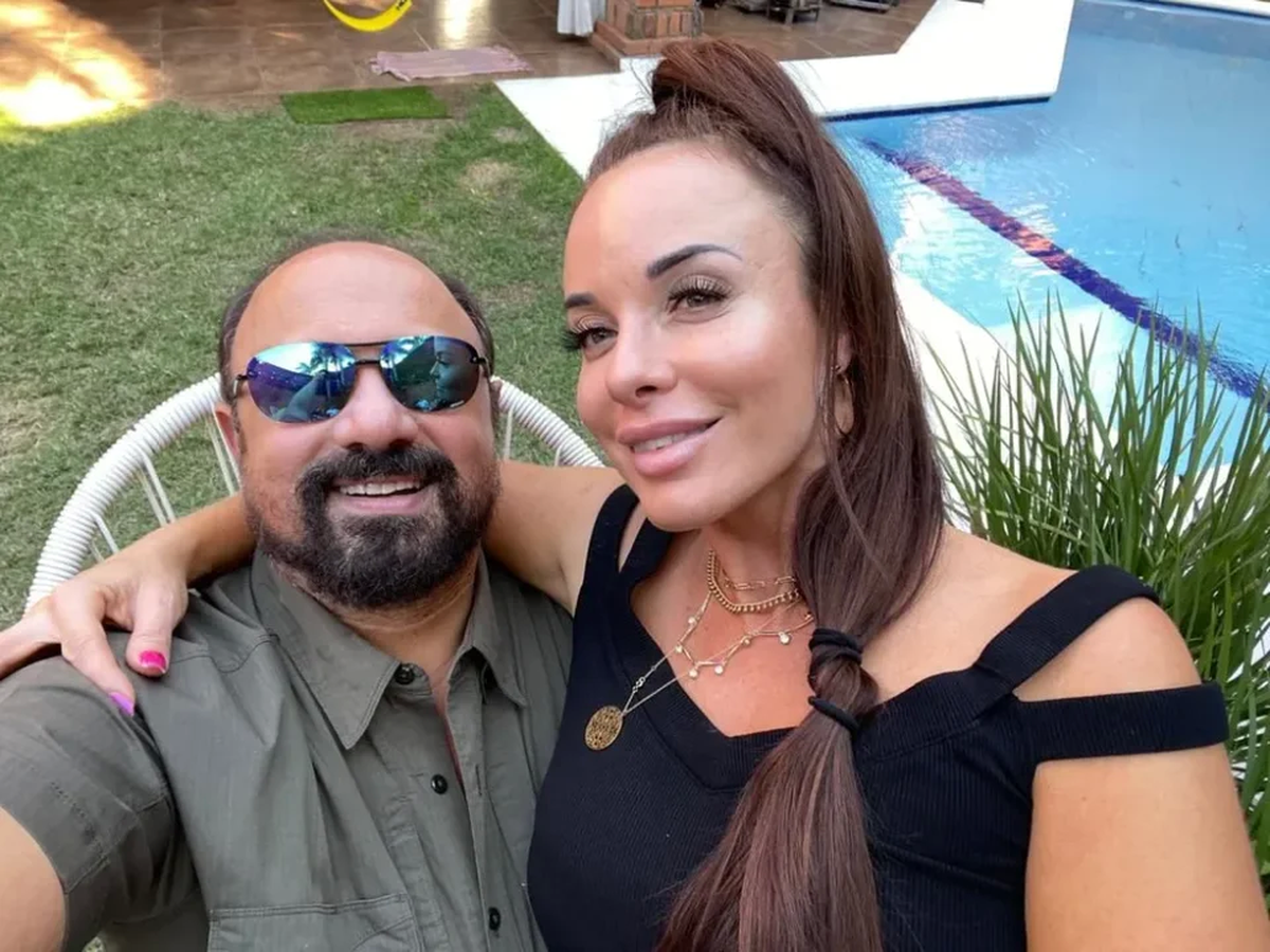 Diego Dirísio junto a su esposa Julieta Vanessa Nardi Aranda. Foto: Policía Federal.