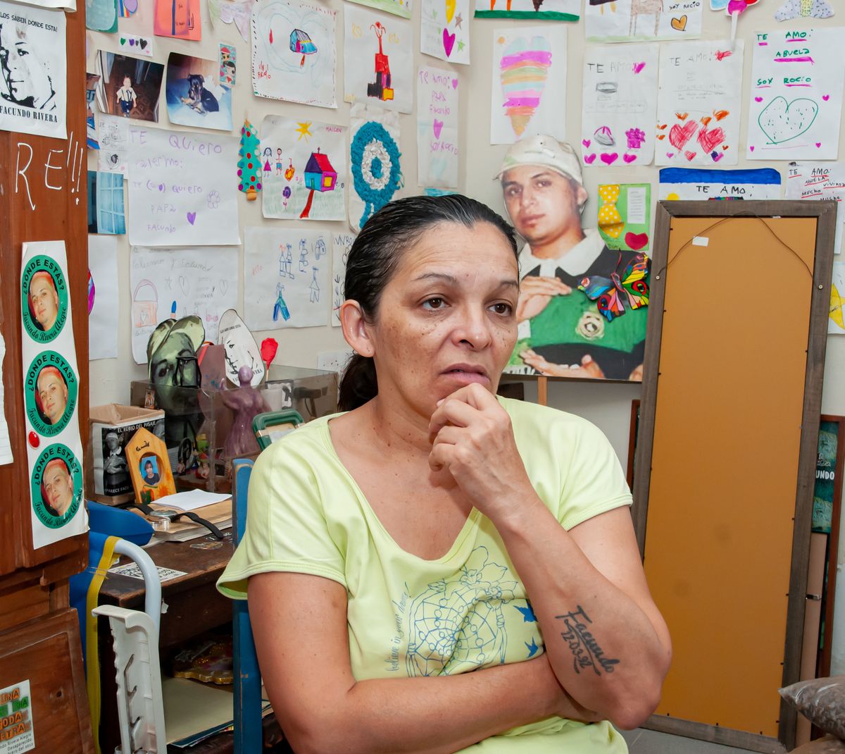 Viviana Alegre busca a su hijo Facundo desde hace 11 años.