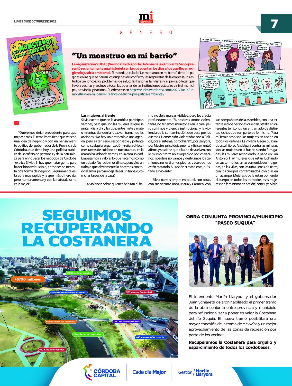 Está disponible la 33ra edición del semanario Marca Informativa Córdoba
