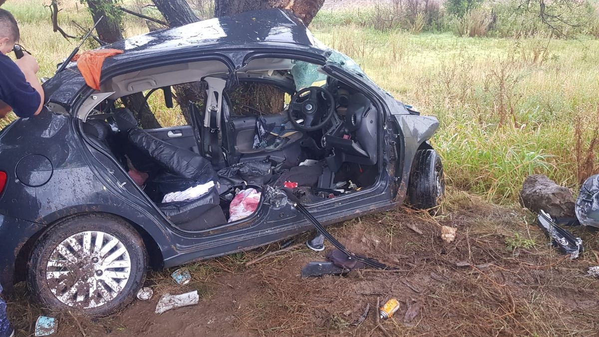 Ruta 2: un joven de 19 años murió tras chocar con un árbol