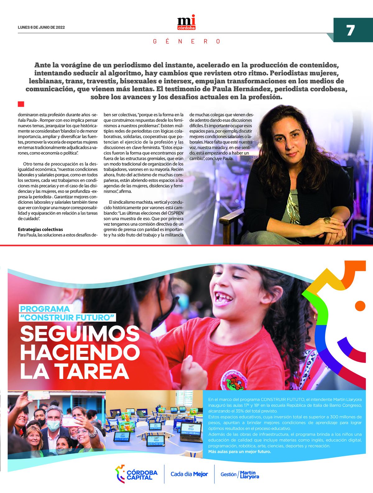 Ya circula la 12da edición del semanario Marca Informativa Córdoba