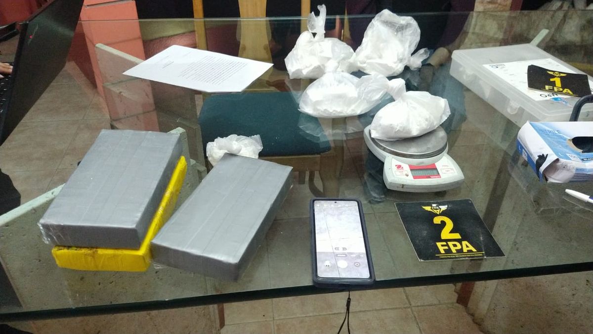 Desde la Fuerza informaron que se secuestraron se secuestraron 39.763 dosis de cocaína. Foto: MPFCórdoba.