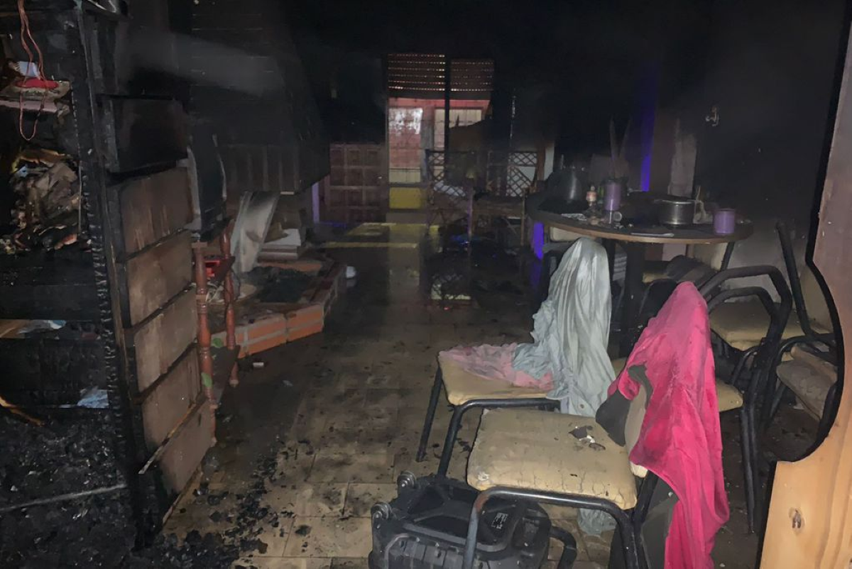 Barrio Patricios: un incendio generó daños en una casa