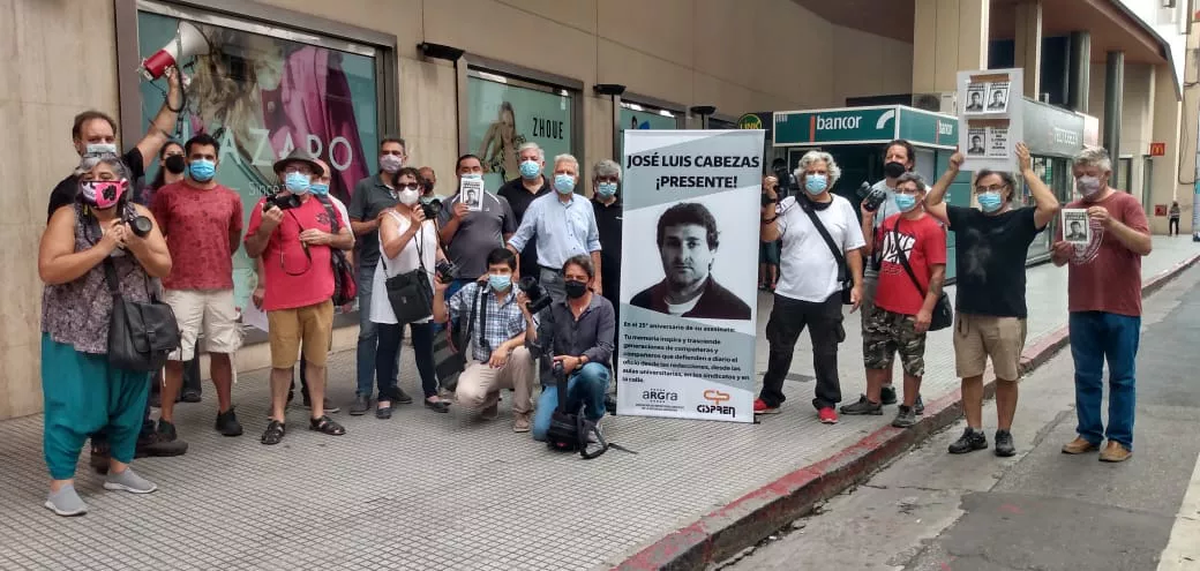 Recordaron a Cabezas en Córdoba a 25 años de su asesinato