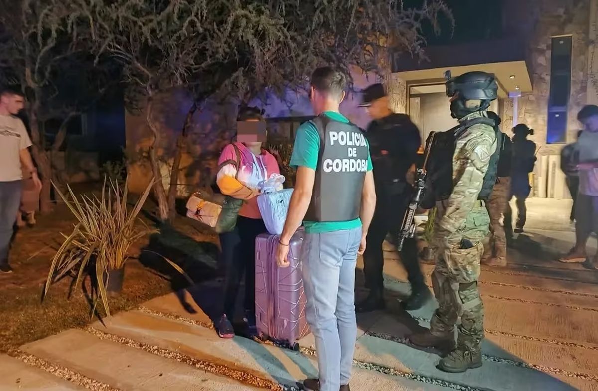 Así fue el arresto de los familiares del peligroso narco ecuatoriano. Foto: Gentileza.