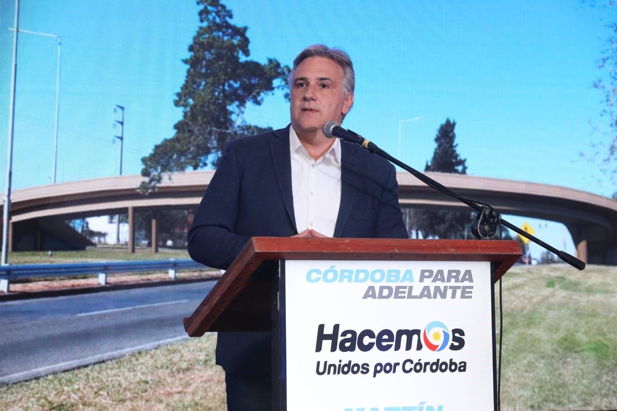 El gobernador electo por Córdoba Martín Llaryora. Foto: Prensa Hacemos Unidos por Córdoba.