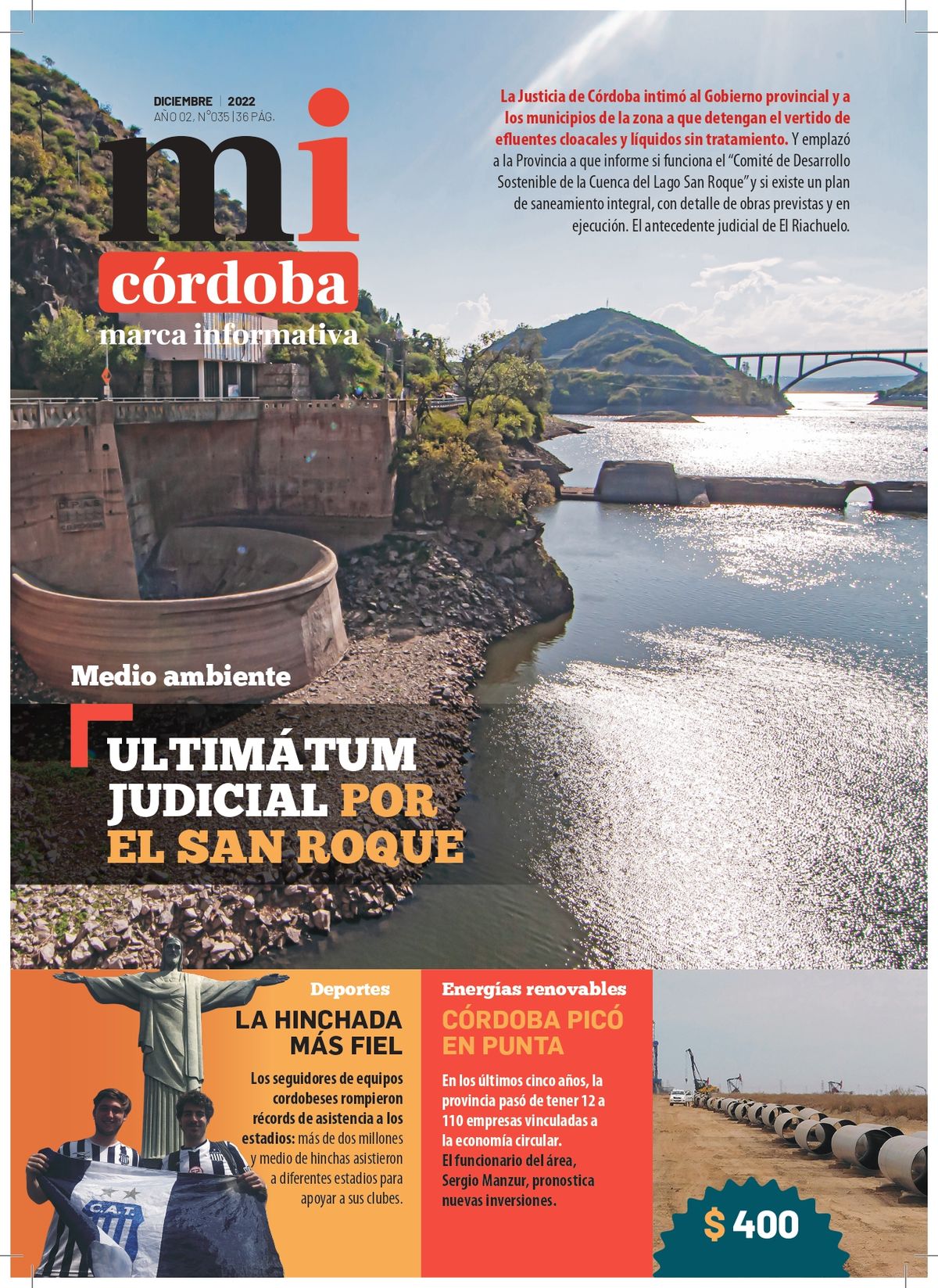 Ya salió la edición de enero de la revista mensual de MI Córdoba