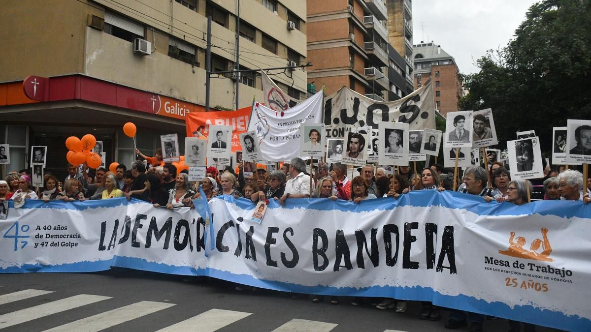 Córdoba marchó por el Día Nacional de la Memoria, por la Verdad y la Justicia