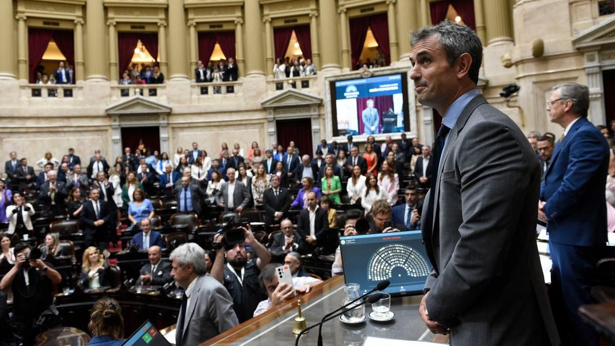 Martín Menem mantiene la esperanza de que la ley obtenga media sanción en breve. (Foto: Prensa Diputados)
