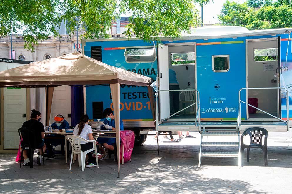 Córdoba: Siguen los testeos en seis barrios de la ciudad