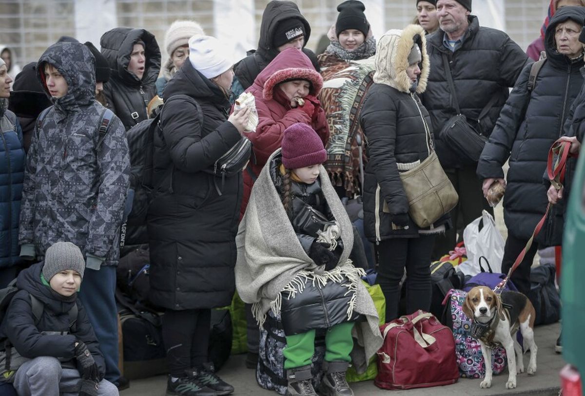 Entre hoy y mañana se superará la cifra de dos millones de refugiados de Ucrania, dice la ONU