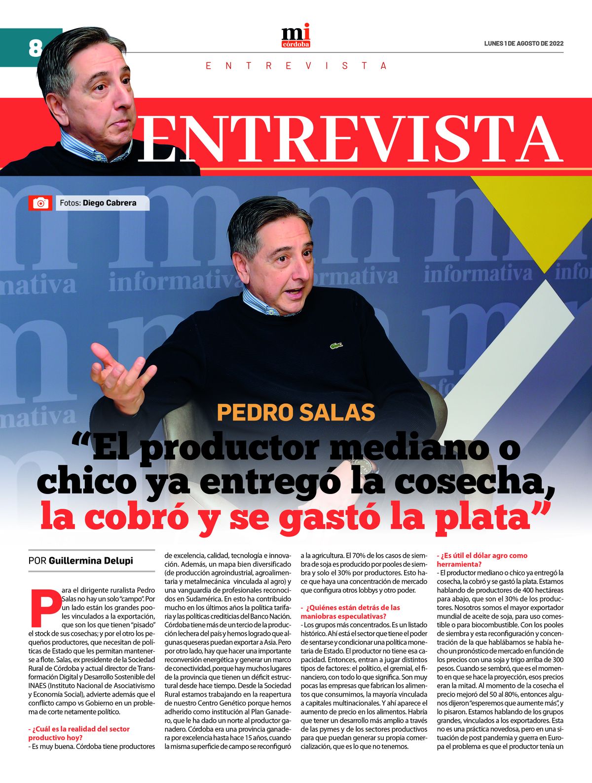 Ya circula la 20ma edición del semanario Marca Informativa Córdoba