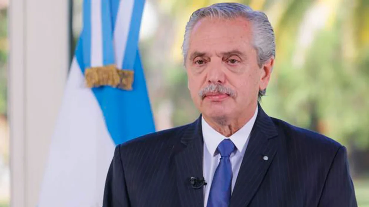 El Presidente de la Nación Alberto Fernández