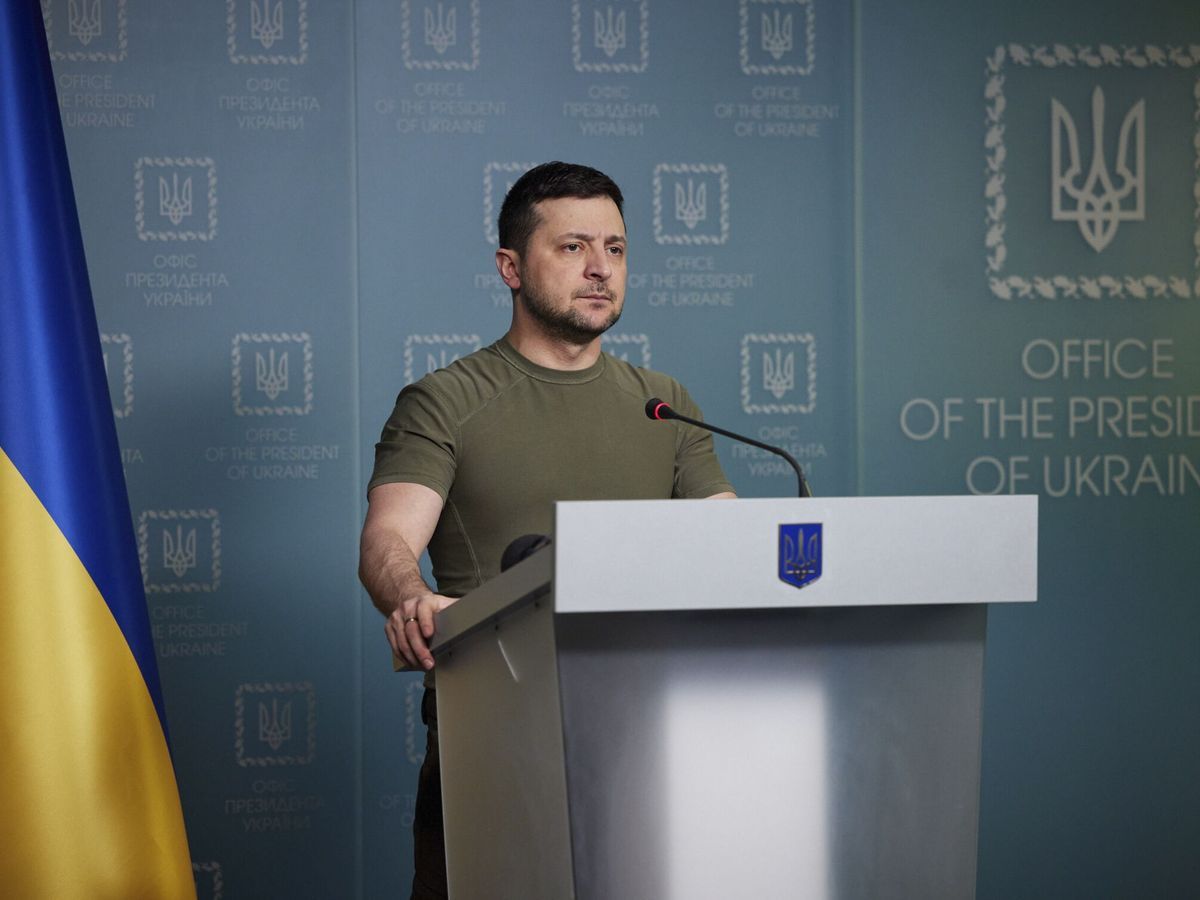 Zelenski dijo que Ucrania resistirá cueste lo que cueste