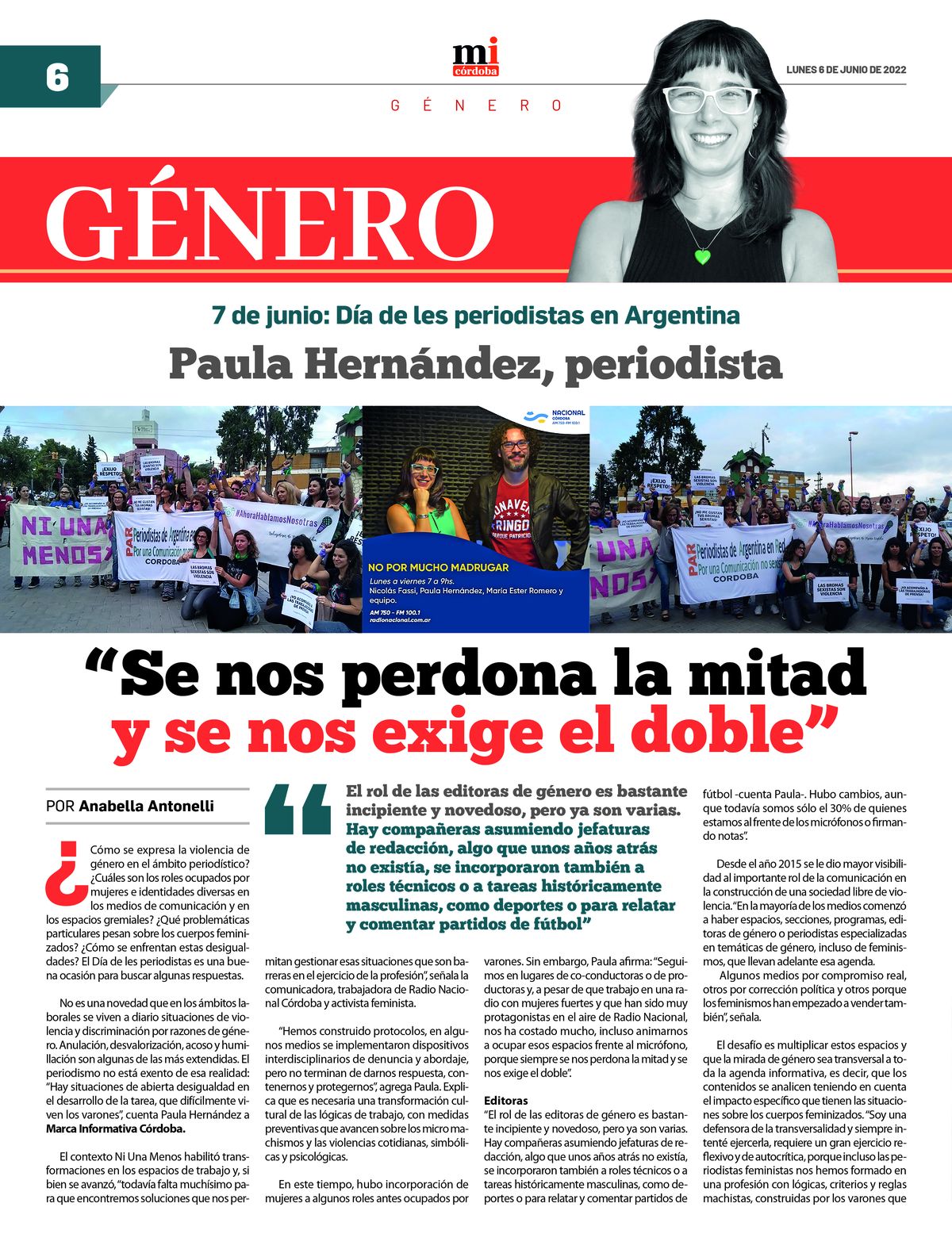 Ya circula la 12da edición del semanario Marca Informativa Córdoba